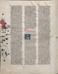 El Ambraser Heldenbuch, folio 220v con el inicio de Wolfdietrich